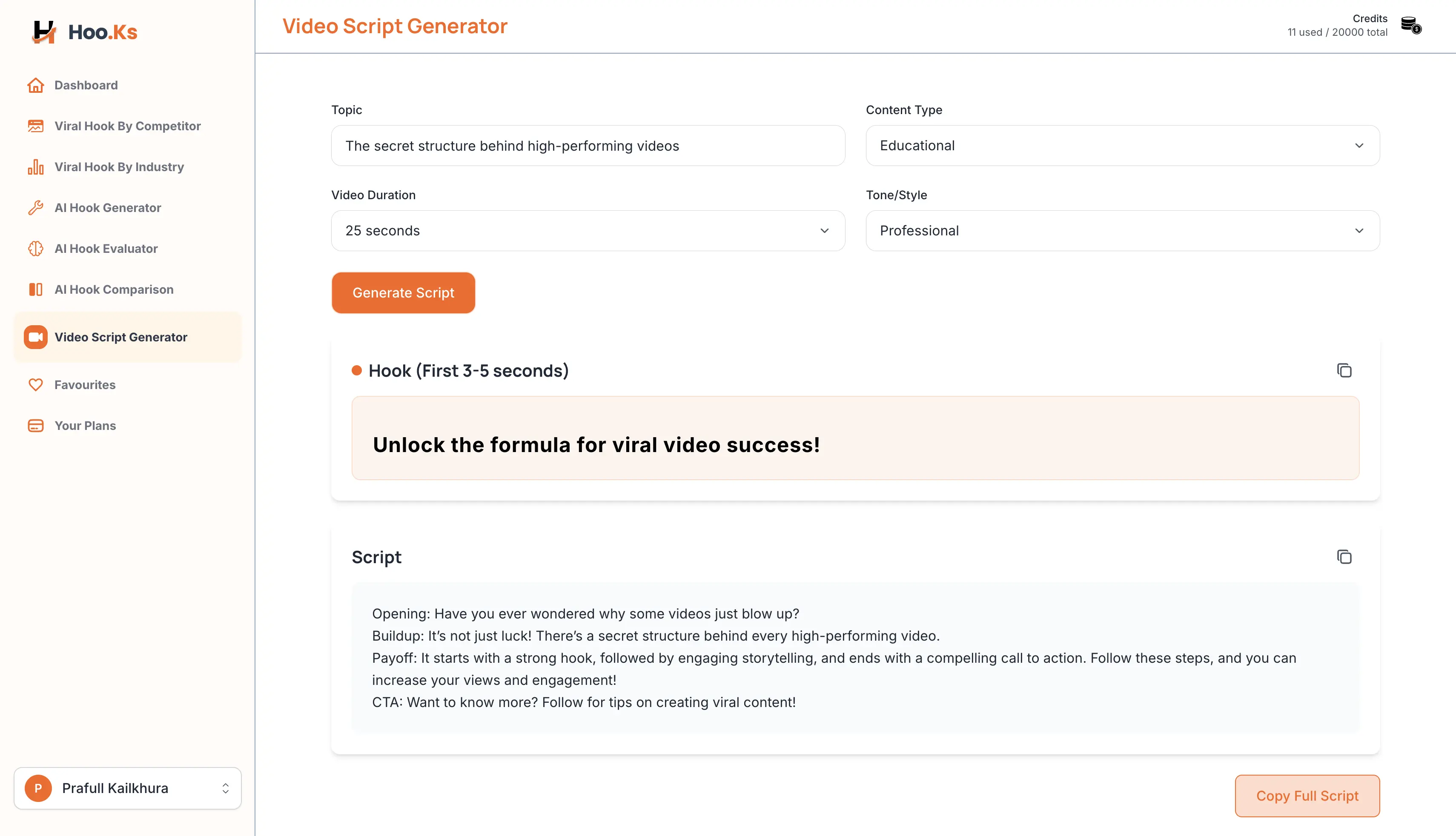 Script Generator