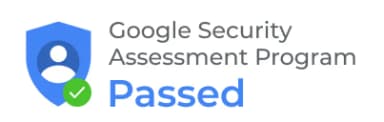 Google Security Assessment Program Passed